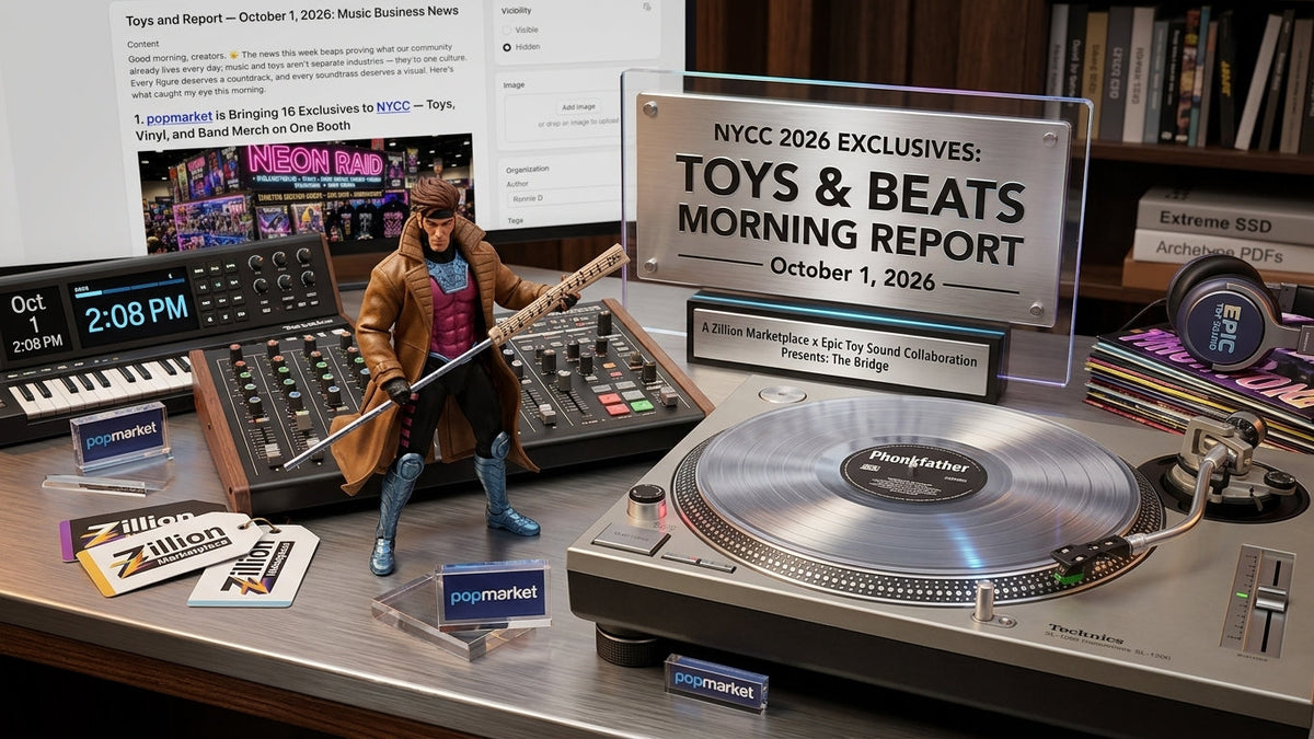 Toys and Beats Morning Report — October 1, 2026 - Music Business News
