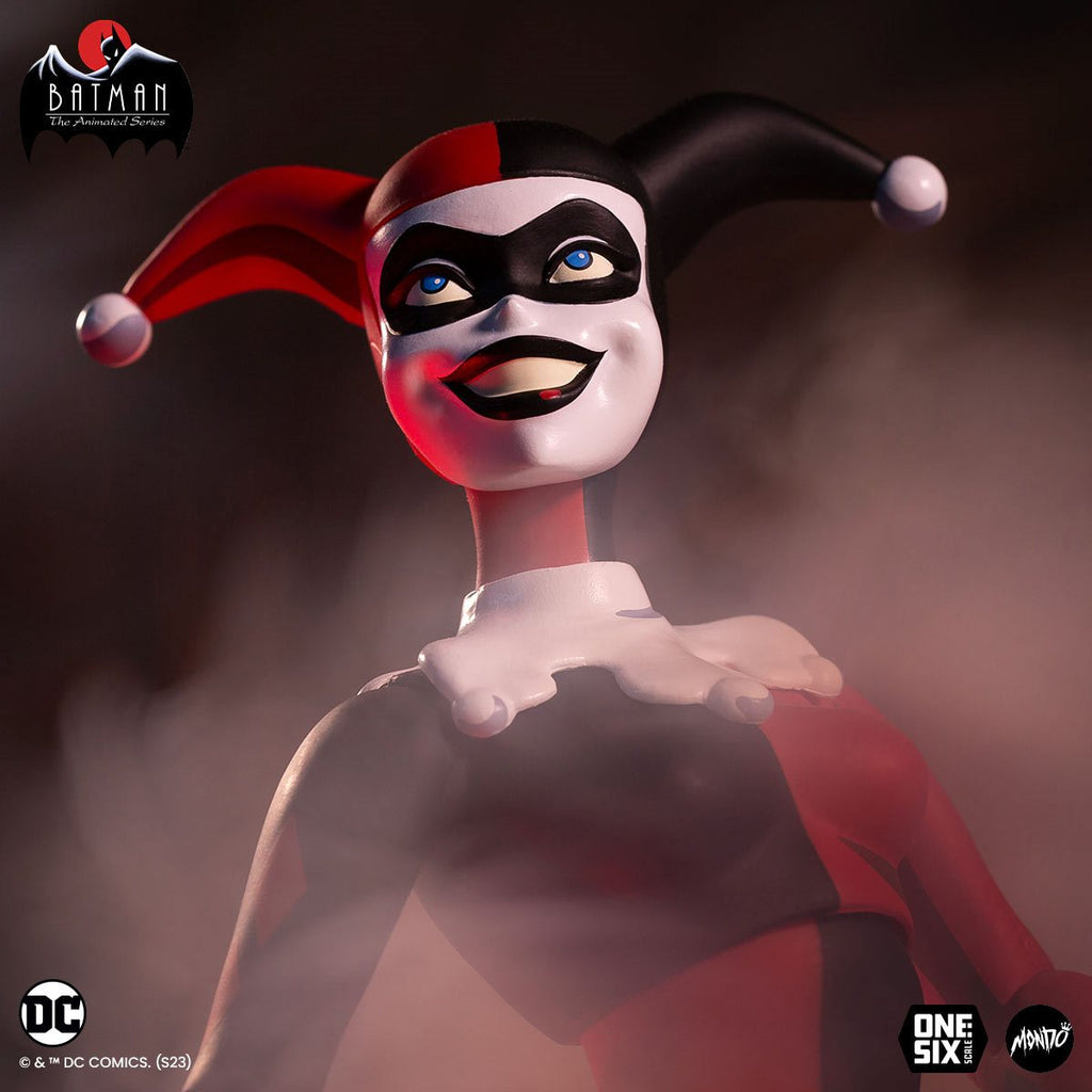 BTAS Harley Quinn 1:6 figure - accessory layout