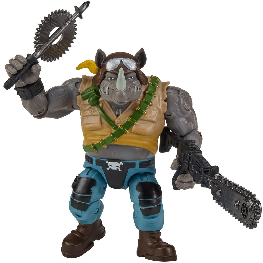 TMNT x G.I. Joe Rocksteady x Buzzer Action Figure