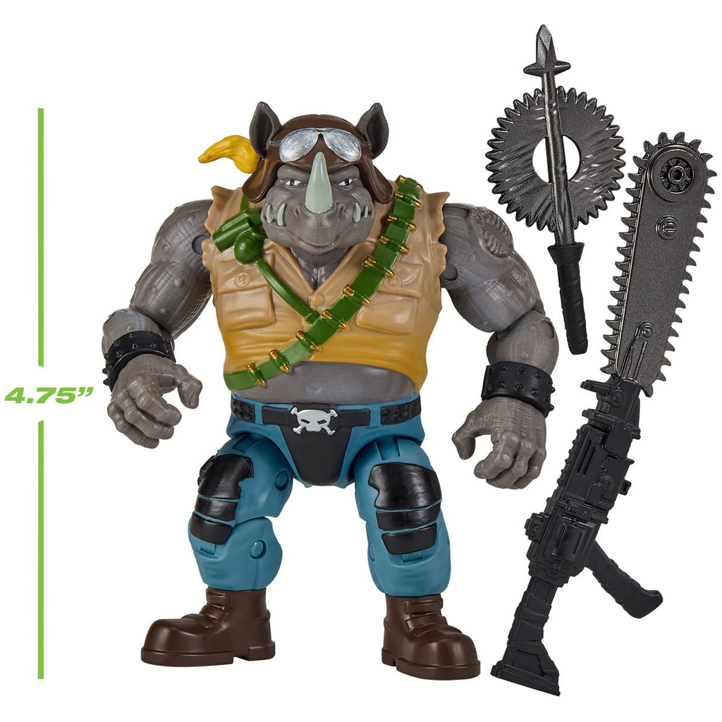 TMNT x G.I. Joe Rocksteady x Buzzer Action Figure