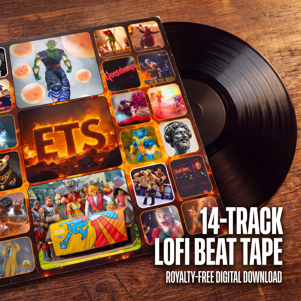 Epic Toy Lofi - Digital Download - Lo-Fi Fusion Beats for Study & Chill (14 Original Tracks)