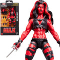 Marvel Legends Red She-Hulk 6-inch action figure - photo 1