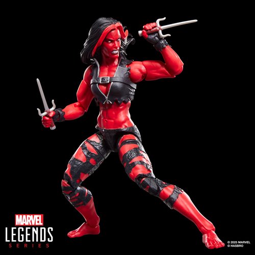 Marvel Legends Red She-Hulk 6-inch action figure - photo 2