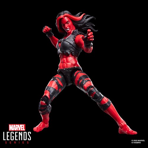 Marvel Legends Red She-Hulk 6-inch action figure - photo 3