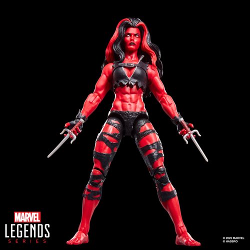 Marvel Legends Red She-Hulk 6-inch action figure - photo 4