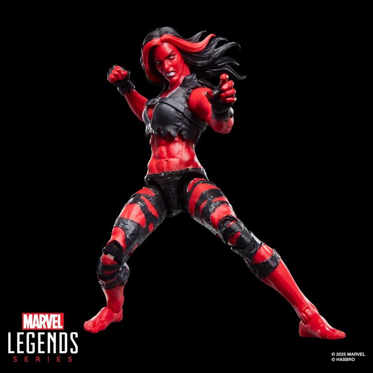 Marvel Legends Red She-Hulk 6-inch action figure - photo 5