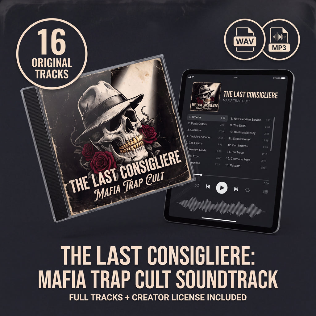 The Last Consigliere by Mafia Trap Cult - Digital Download - 16-Track Creator Audio Toolkit