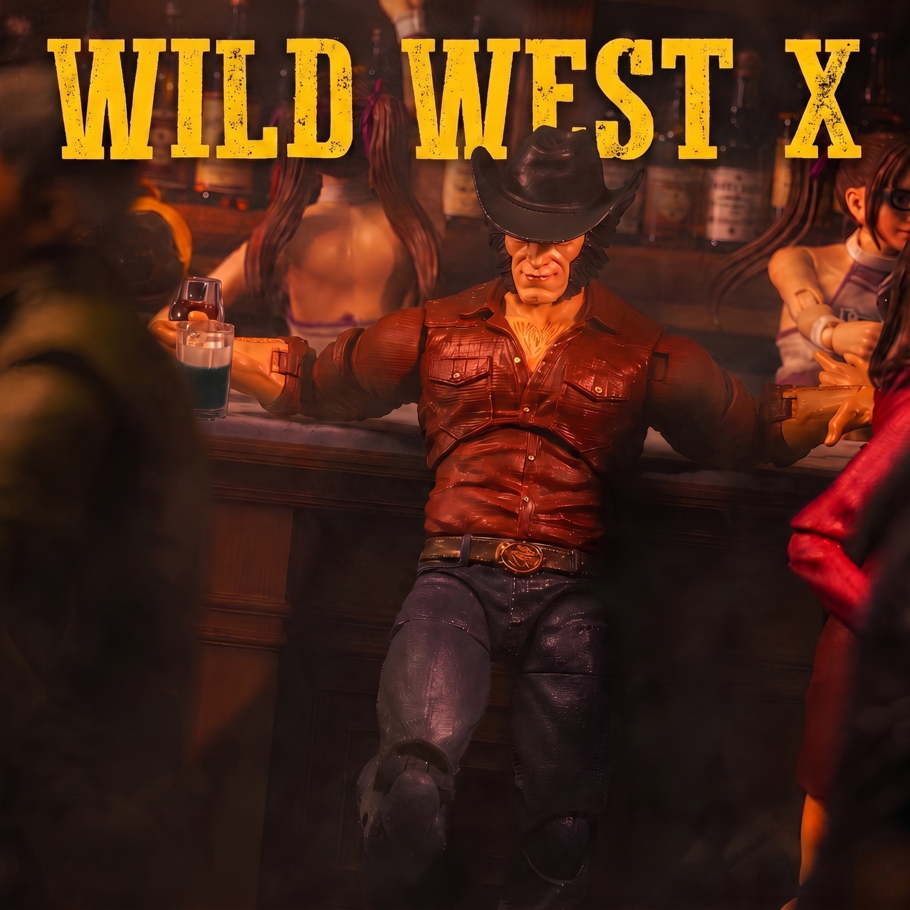 Wild West X - Single Track & Toy Cover Art | Outlaw Country-Trap
