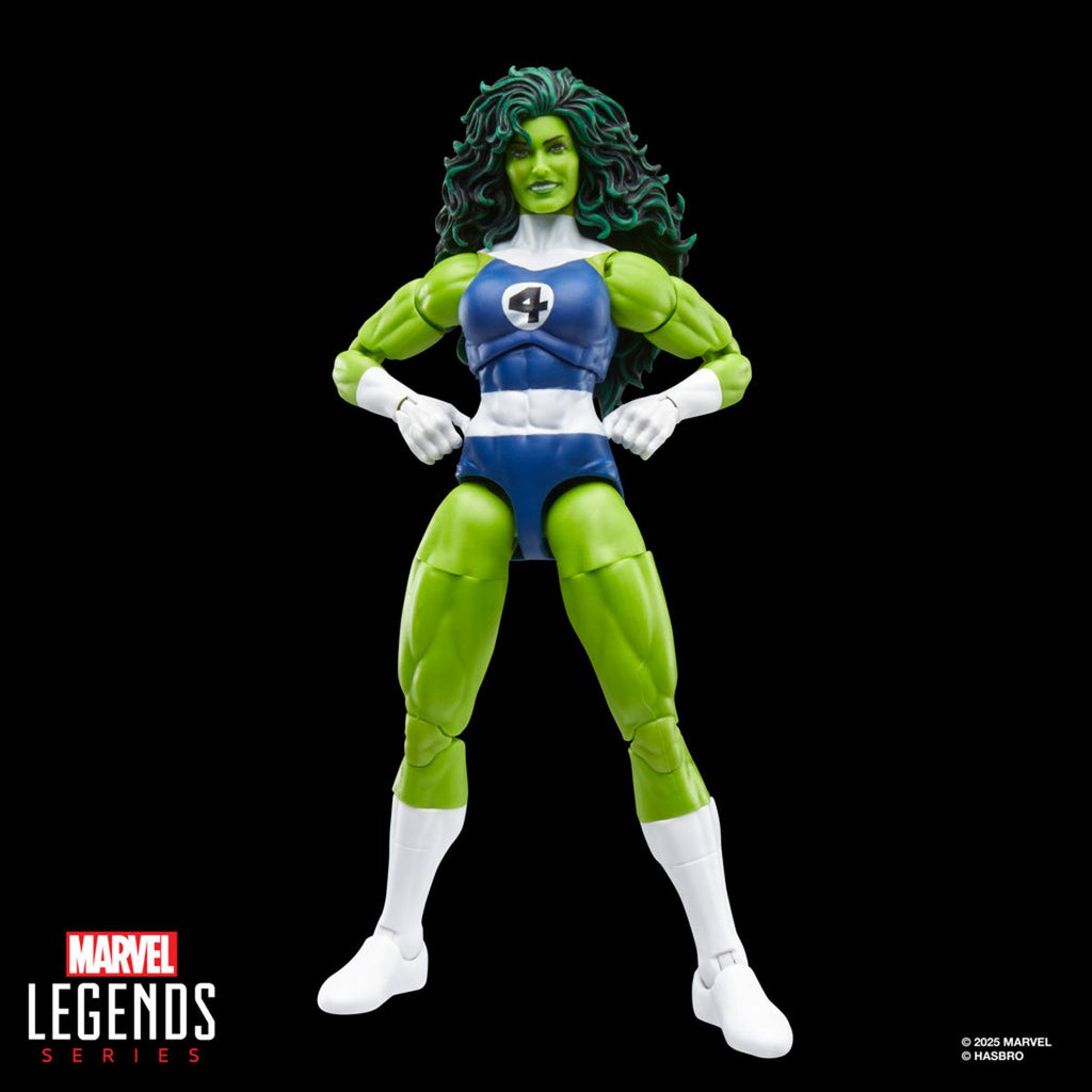 Fantastic Four Retro Marvel Legends She-Hulk 6-Inch Action Figure