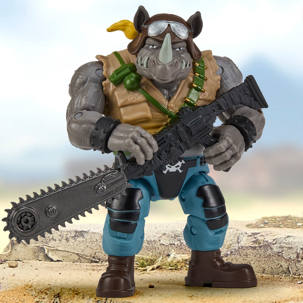 TMNT x G.I. Joe Rocksteady x Buzzer Action Figure