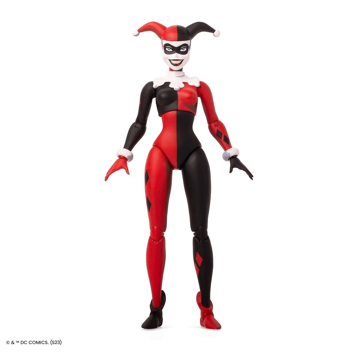 BTAS Harley Quinn 1:6 figure - head sculpt detail