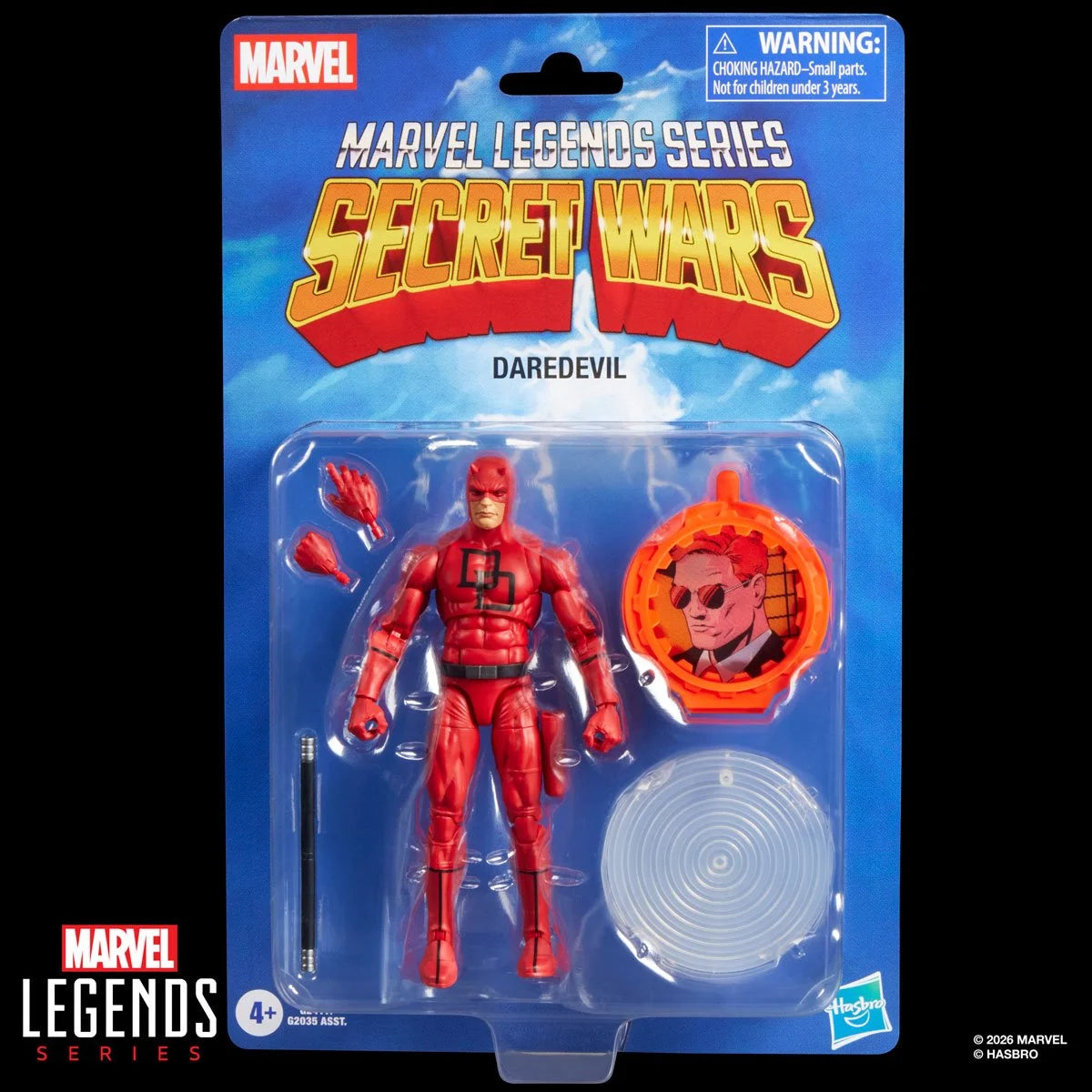 Secret Wars Marvel Legends Series Daredevil 6-Inch Action Figure