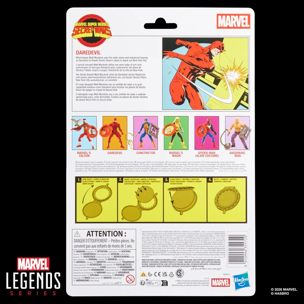 Secret Wars Marvel Legends Series Daredevil 6-Inch Action Figure