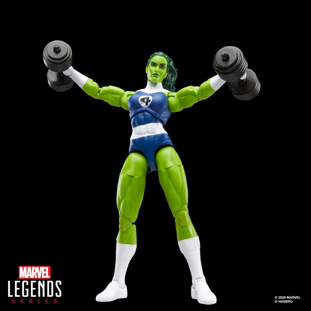 Fantastic Four Retro Marvel Legends She-Hulk 6-Inch Action Figure