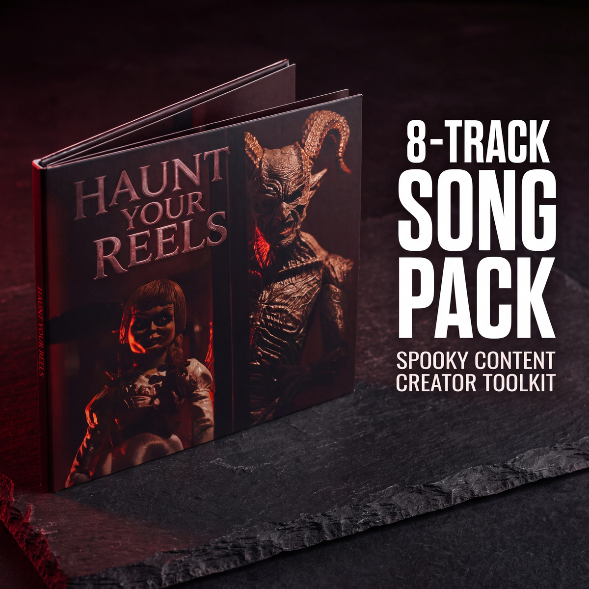 Haunt Your Reels by Manyakfunks - Digital Download - Horror Soundtrack for Creators & Influencers
