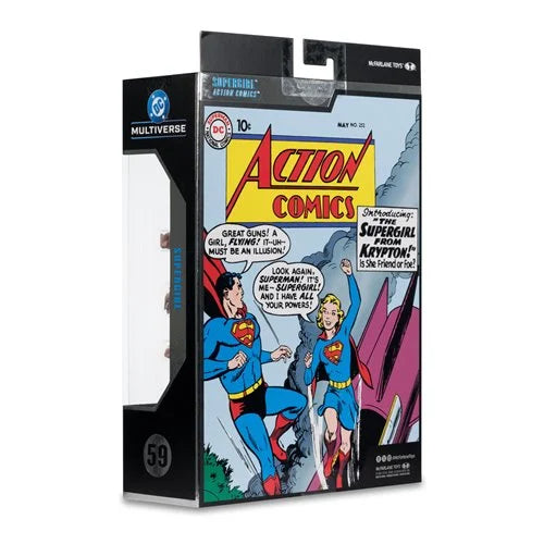 DC Multiverse McFarlane Collector Edition Wave 14 Supergirl Action Comics #59 7-Inch Scale Action Figure