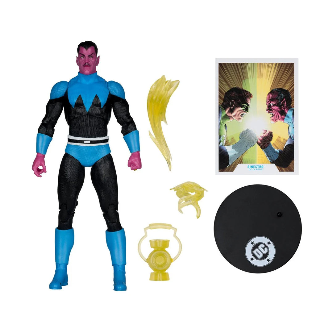 DC Multiverse Sinestro Classic Uniform 7-Inch Action Figure | McFarlane Toys